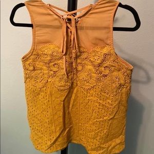 Mustard Tank top